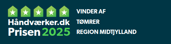 Håndværker.dk Prisen 2025 tømrer vinder Midtjylland